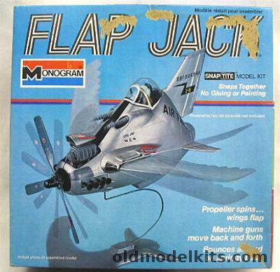 Monogram 1/48 Flap Jack Motorized Airplane, 7503-0102 plastic model kit